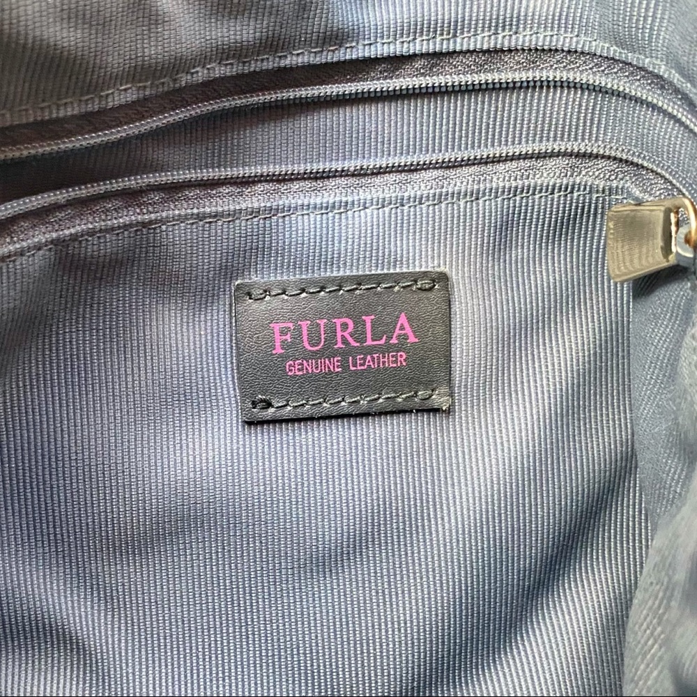 Furla Ardesia Rialto Hobo Bag EUC - Picture 15 of 16